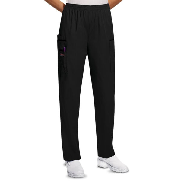 EVS Womens Scrub Pant - Cherokee Women's Elastic Waist Utility Pants Thumbnail